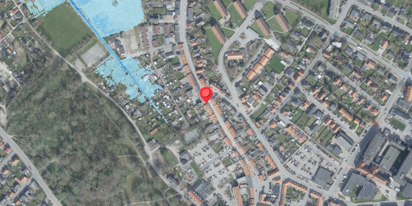 Oversvømmelsesrisiko fra vandløb på Nørregade 39, 7700 Thisted