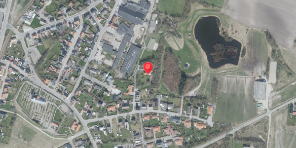 Oversvømmelsesrisiko fra vandløb på Odinsvej 13, 7700 Thisted