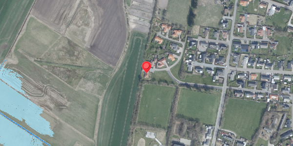 Oversvømmelsesrisiko fra vandløb på Opalvej 7, 7700 Thisted