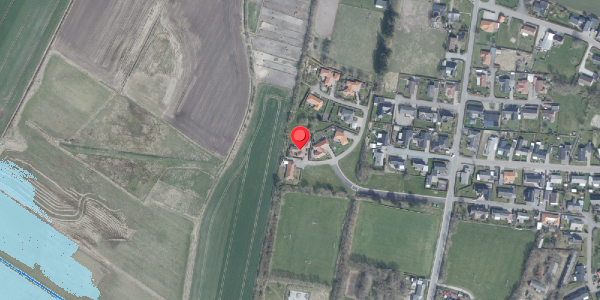 Oversvømmelsesrisiko fra vandløb på Opalvej 9, 7700 Thisted