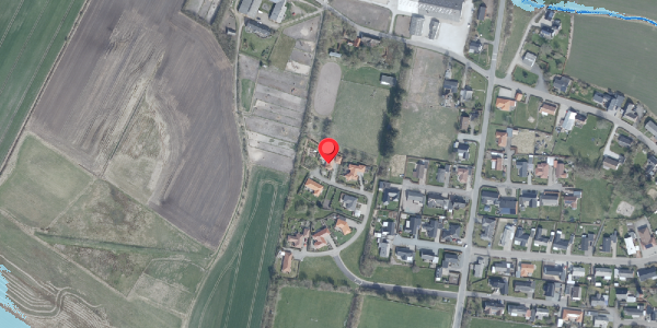 Oversvømmelsesrisiko fra vandløb på Opalvej 16, 7700 Thisted