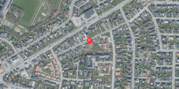 Oversvømmelsesrisiko fra vandløb på Platanvej 14, 7700 Thisted