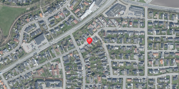 Oversvømmelsesrisiko fra vandløb på Platanvej 42, . , 7700 Thisted