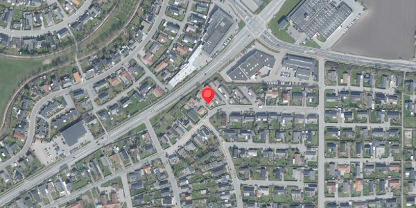 Oversvømmelsesrisiko fra vandløb på Platanvej 55, . , 7700 Thisted