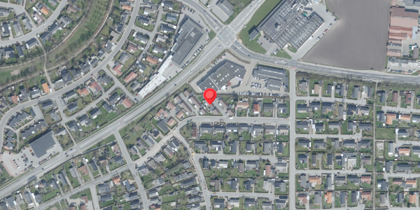 Oversvømmelsesrisiko fra vandløb på Platanvej 75, 7700 Thisted