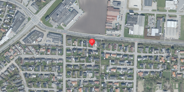 Oversvømmelsesrisiko fra vandløb på Poppelvej 9, . , 7700 Thisted