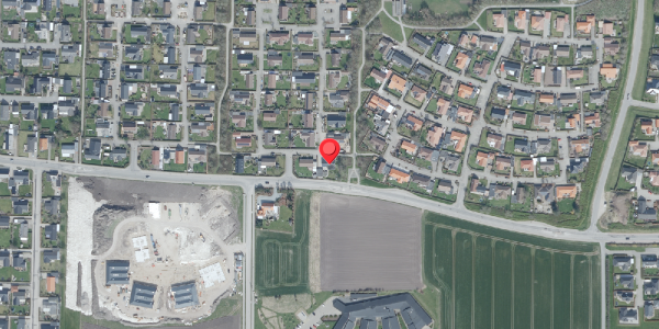 Oversvømmelsesrisiko fra vandløb på Ribesvej 4, 7700 Thisted