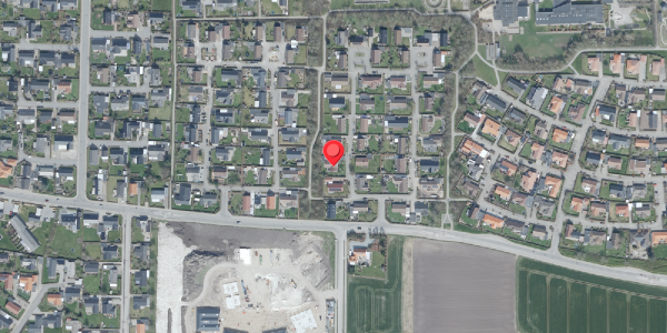 Oversvømmelsesrisiko fra vandløb på Ribesvej 7, 7700 Thisted