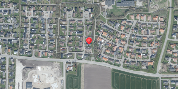 Oversvømmelsesrisiko fra vandløb på Ribesvej 8, 7700 Thisted
