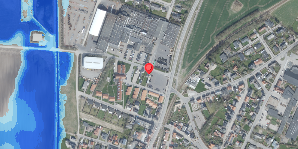 Oversvømmelsesrisiko fra vandløb på Sjørringvigvej 3, 7700 Thisted