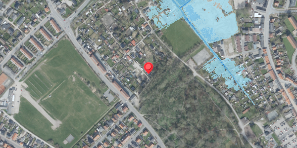 Oversvømmelsesrisiko fra vandløb på Skovengen 22, . , 7700 Thisted