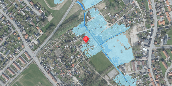 Oversvømmelsesrisiko fra vandløb på Skovengen 66, . , 7700 Thisted