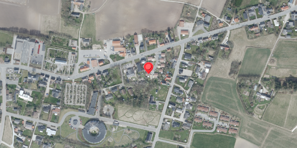 Oversvømmelsesrisiko fra vandløb på Solhaven 11, 7700 Thisted