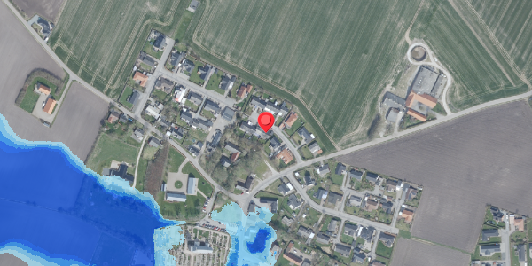 Oversvømmelsesrisiko fra vandløb på Taborvej 5, . , 7700 Thisted
