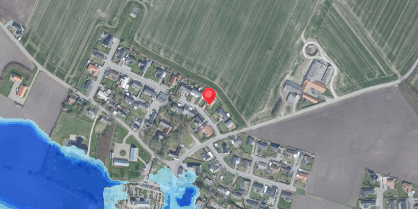 Oversvømmelsesrisiko fra vandløb på Taborvej 6, . , 7700 Thisted