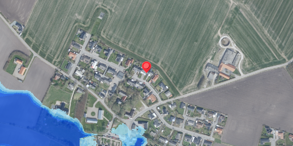 Oversvømmelsesrisiko fra vandløb på Taborvej 10, . , 7700 Thisted