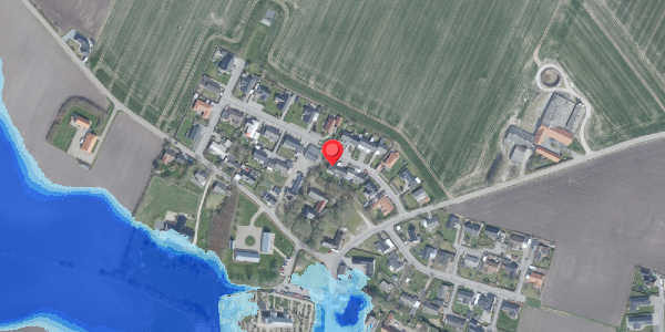 Oversvømmelsesrisiko fra vandløb på Taborvej 11, . , 7700 Thisted