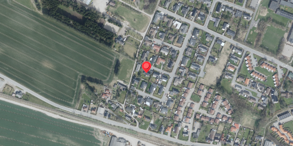 Oversvømmelsesrisiko fra vandløb på Teglbakken 28, 7700 Thisted