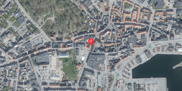 Oversvømmelsesrisiko fra vandløb på Torvegade 1B, 7700 Thisted