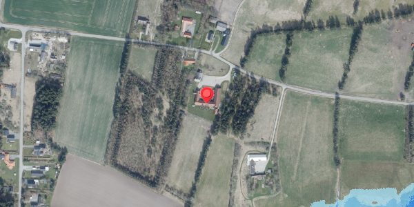 Oversvømmelsesrisiko fra vandløb på Troldborgvej 4, 7700 Thisted
