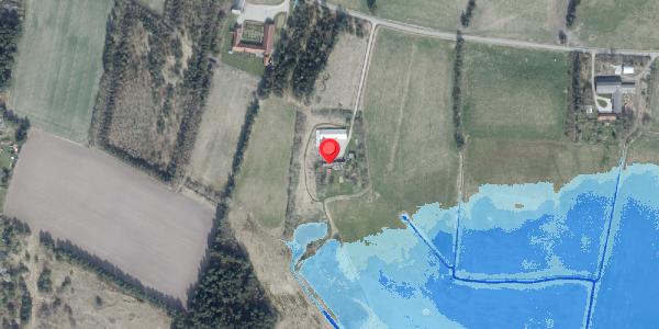 Oversvømmelsesrisiko fra vandløb på Troldborgvej 6, . , 7700 Thisted