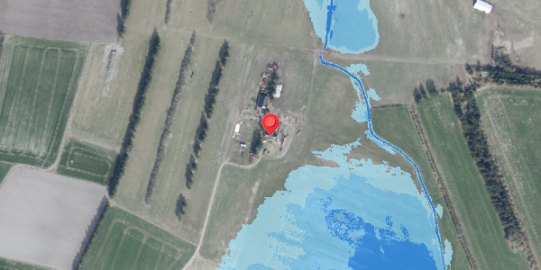 Oversvømmelsesrisiko fra vandløb på Troldborgvej 9, 7700 Thisted