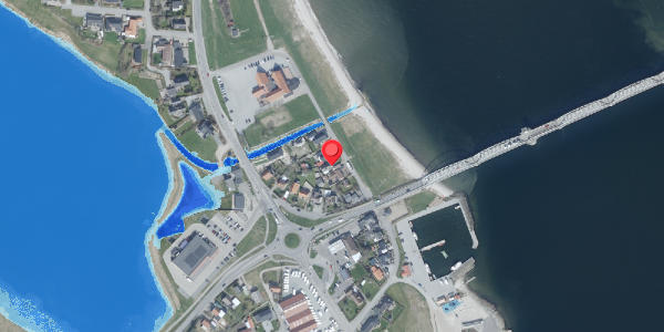 Oversvømmelsesrisiko fra vandløb på Ved Stranden 16, . , 7700 Thisted