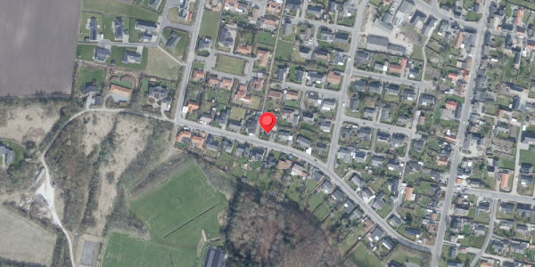Oversvømmelsesrisiko fra vandløb på Vendbjerg 20, 7700 Thisted