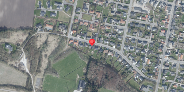 Oversvømmelsesrisiko fra vandløb på Vendbjerg 25, 7700 Thisted