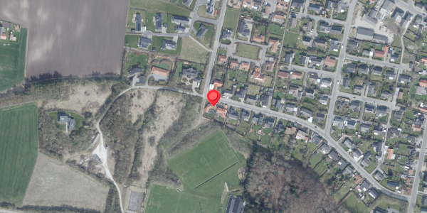 Oversvømmelsesrisiko fra vandløb på Vendbjerg 33, 7700 Thisted