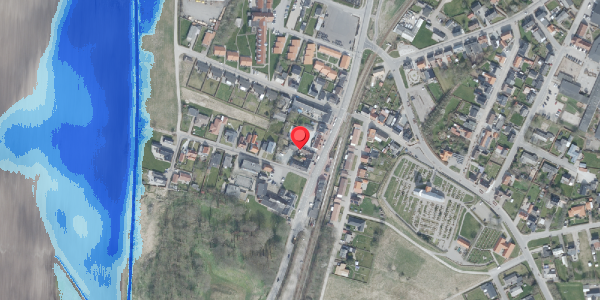 Oversvømmelsesrisiko fra vandløb på Voldgade 2, 7700 Thisted