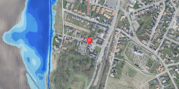 Oversvømmelsesrisiko fra vandløb på Voldgade 3, 7700 Thisted