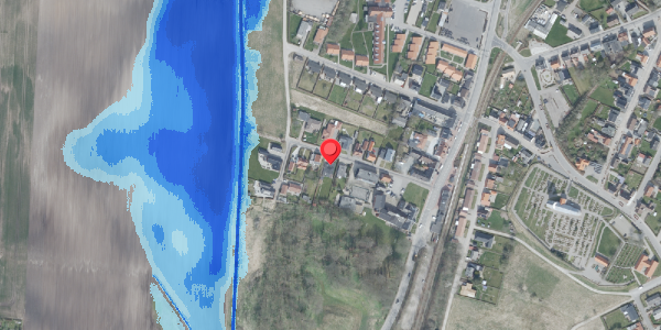Oversvømmelsesrisiko fra vandløb på Voldgade 11, 7700 Thisted