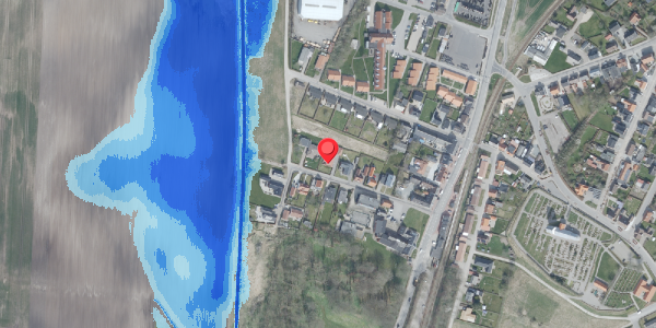 Oversvømmelsesrisiko fra vandløb på Voldgade 12, 7700 Thisted