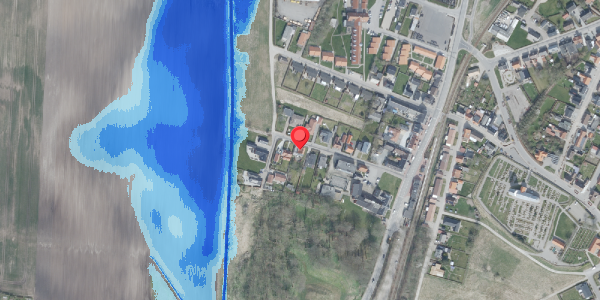 Oversvømmelsesrisiko fra vandløb på Voldgade 13, 7700 Thisted