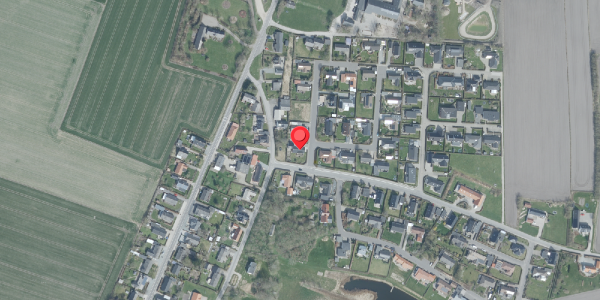 Oversvømmelsesrisiko fra vandløb på Østertoften 3, 7700 Thisted