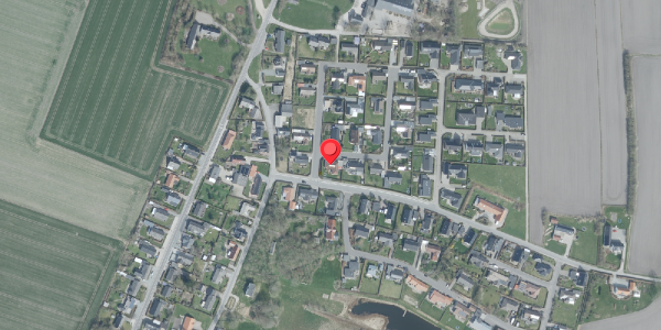 Oversvømmelsesrisiko fra vandløb på Østertoften 4, 7700 Thisted