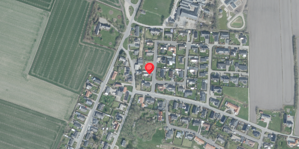 Oversvømmelsesrisiko fra vandløb på Østertoften 5, 7700 Thisted