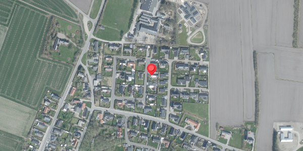 Oversvømmelsesrisiko fra vandløb på Østertoften 16, 7700 Thisted