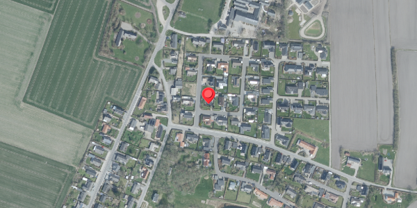 Oversvømmelsesrisiko fra vandløb på Østertoften 32, 7700 Thisted