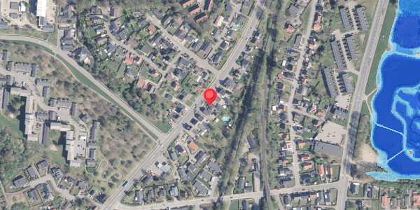 Oversvømmelsesrisiko fra vandløb på Koldingvej 21, . , 8800 Viborg