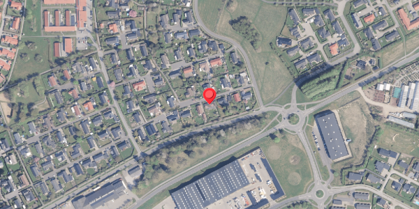 Oversvømmelsesrisiko fra vandløb på Seglen 7, . , 8800 Viborg