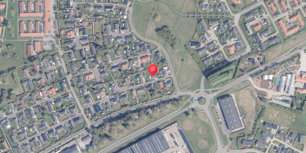 Oversvømmelsesrisiko fra vandløb på Seglen 19, 8800 Viborg