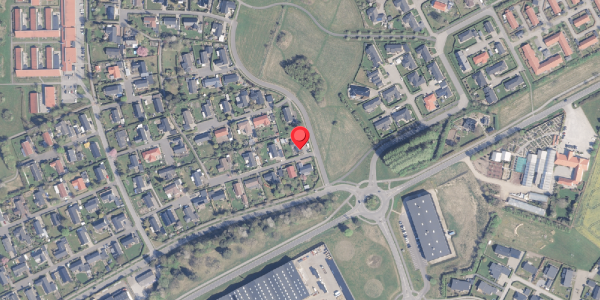 Oversvømmelsesrisiko fra vandløb på Seglen 21, 8800 Viborg