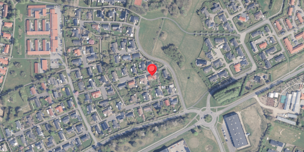 Oversvømmelsesrisiko fra vandløb på Seglen 25, 8800 Viborg