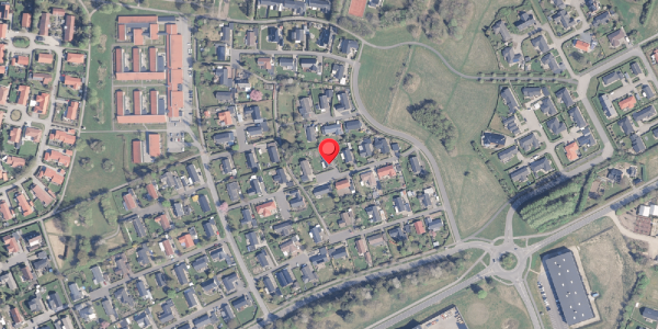 Oversvømmelsesrisiko fra vandløb på Seglen 35, . , 8800 Viborg