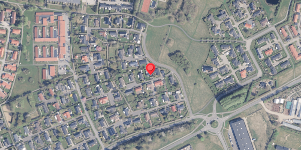Oversvømmelsesrisiko fra vandløb på Seglen 39, 8800 Viborg