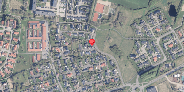 Oversvømmelsesrisiko fra vandløb på Seglen 53, . , 8800 Viborg