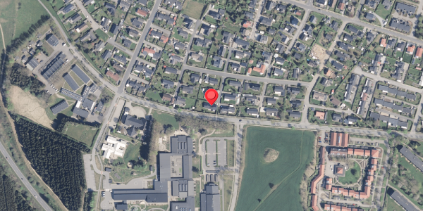 Oversvømmelsesrisiko fra vandløb på Bysvalevej 21, 8800 Viborg