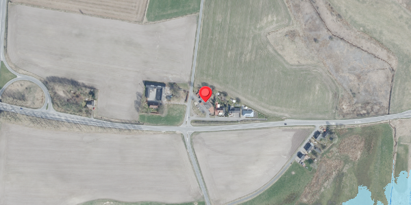 Oversvømmelsesrisiko fra vandløb på Boldrupvej 13, 9620 Aalestrup